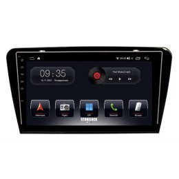 Автомагнитола Stonelock SK102MB 3/32 2K для Skoda Octavia III (A7) 2013-2018 (экран 2K) на Android 10.0