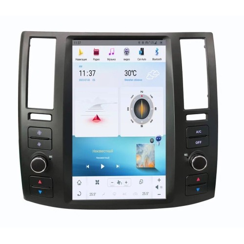 Магнитола Тесла CarMedia ZF-1279-Q6 Tesla-Style для Infinity FX35/FX45 2004-2008 на Android 11.0