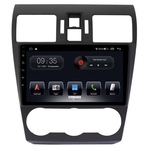 Автомагнитола Stonelock SUB902MB 3/32 2K для Subaru Forester IV, Impreza IV, XV I 2015-2018 (экран 2K) на Android 10.0