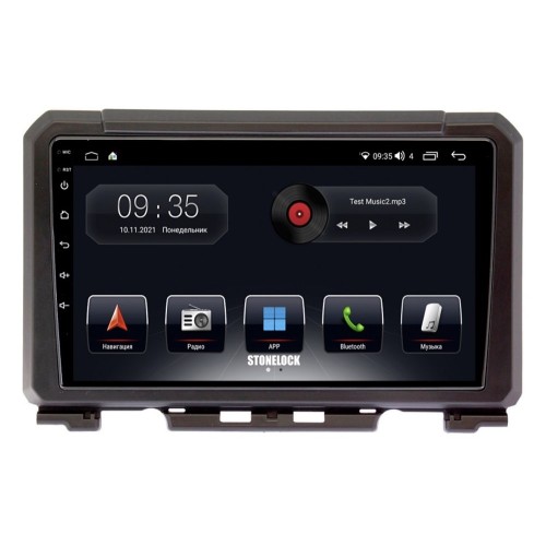 Автомагнитола Stonelock SUZ905MB 3/32 2K для Suzuki Jimny IV 2018-2025 (экран 2K) на Android 10.0