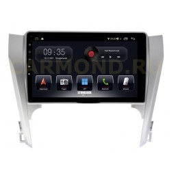Автомагнитола Stonelock TOY1011MB 3/32 2K для Toyota Camry V50 2011-2014 серая (экран 2K) на Android 10.0