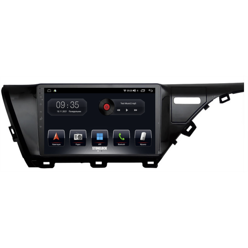 Автомагнитола Stonelock TOY110MB 3/32 2K для Toyota Camry V70 2018-2021 (экран 2K) на Android 10.0