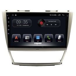 Автомагнитола Stonelock TOY112MB 3/32 2K для Toyota Camry V40 2006-2011 климат (экран 2K) на Android 10.0