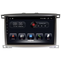 Автомагнитола Stonelock TOY117MB 3/32 2K для Toyota Land Cruiser 100 2002-2007 (экран 2K) на Android 10.0