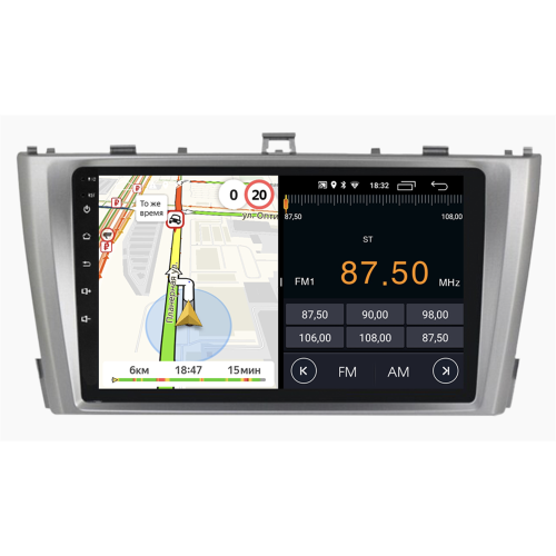 Штатная магнитола Parafar для Toyota Avensis III 2009-2015 на Android 10.0 (PF699LTX-C-Low)