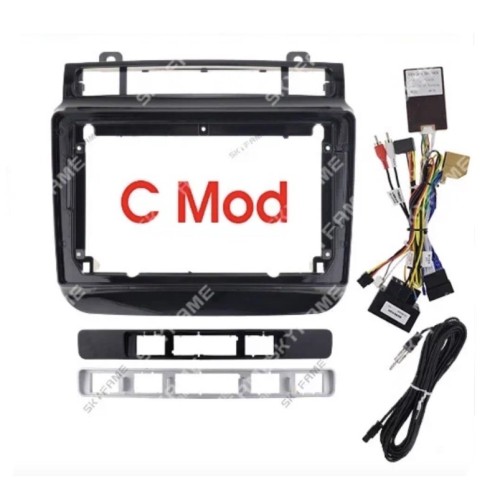 Штатная магнитола CarMedia SF-9107-C-J для Volkswagen Touareg 2010-2019 на Android 10.0