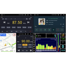 Штатная магнитола Roximo 4G RX-1006D 2DIN Универсальная 10 на Android 12.0