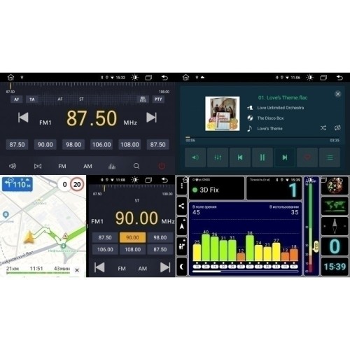 Штатная магнитола Roximo 4G RX-2621D для Mitsubishi Универсальная на Android 12.0