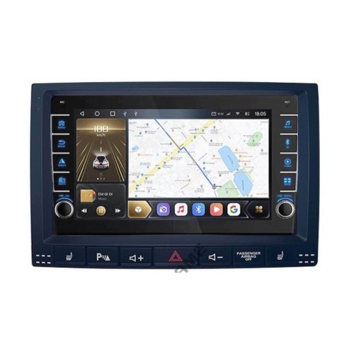 Штатная магнитола CarMedia SF-9306-D (с кнопками) для Volkswagen Touareg 2002-2010 на Android 10.0