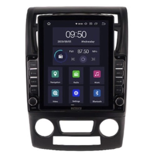 Штатная магнитола CarMedia OL-9734-HL TESLA для Kia Sportage II 2004-2010 на Android 10.0