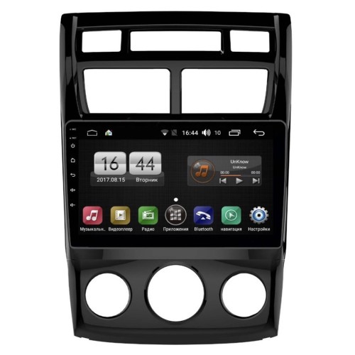 Магнитола FARCAR LX023R (S195) для KIA Sportage II 2004-2010 на Android 8.1