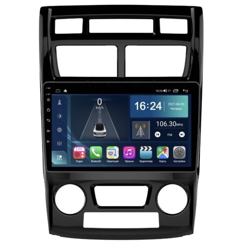 Магнитола Farcar TG023M (S400) для KIA Sportage II 2004-2010 на Android 12.0