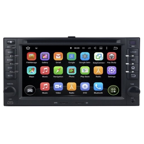 Магнитола CarMedia XN-6227-P5 KIA универсальная на Android 10.0 купить по цене 34 900 руб.