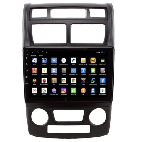 Штатная магнитола Parafar для Kia Sportage II 2004-2010 (с климат-контролем) на Android 12.0 (PF536XHD)