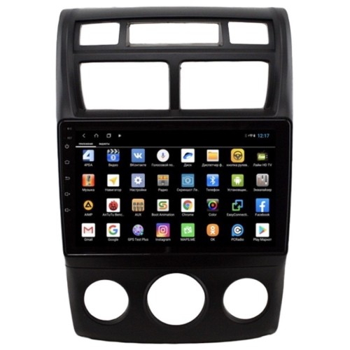 Штатная магнитола Parafar для Kia Sportage 2 2004-2010 (с кондиционером) на Android 12.0 (PF536XHD-AC)