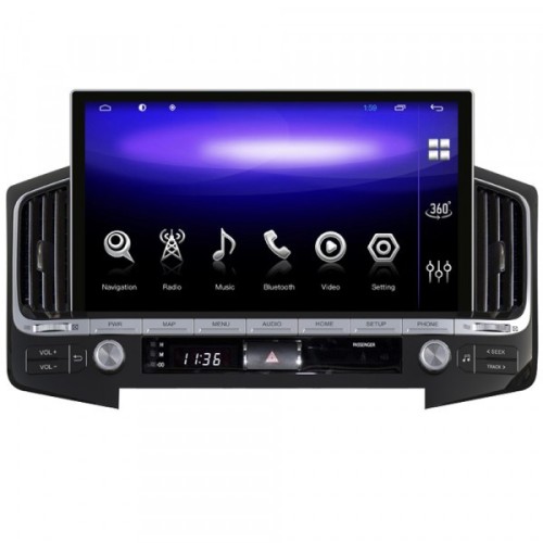 Штатная магнитола Parafar для Toyota Land Cruiser 200 2015-2021 (5.7 VXR, 360, JBL) на Android 12.0 (PF567L13)