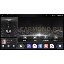 CarMedia SF-9265-F (с кнопками) для Dodge RAM 2019-2025 на Android 10.0