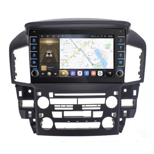 Штатная магнитола CarMedia SF-9277-1-N (с кнопками) для Lexus RX I 1997-2003 на Android 10.0