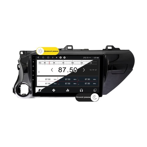 Wide Media MT1056QT-2/32 для Toyota Hilux 2015-2020 (левый руль) на Android 10.0