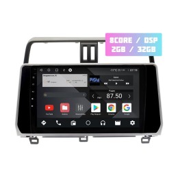 Wide Media MT1058QT-2/32 для Toyota Land Cruiser Prado 150 2017-2020 (авто в любой комплектации) на Android 10.0