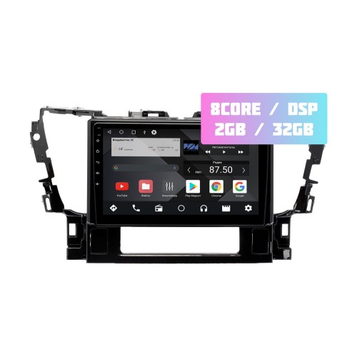 Wide Media MT1069QT-2/32 для Toyota Alphard III 2015+ (для авто без JBL) на Android 10.0