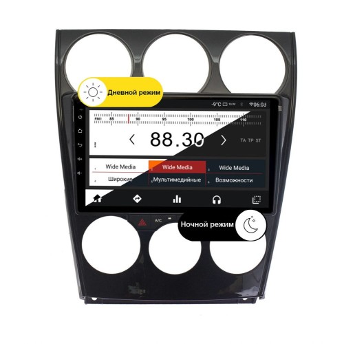 Wide Media MT9116QT-2/32 для Mazda 6 2002-2007 на Android 10.0
