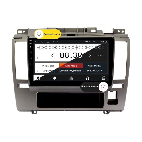 Wide Media MT9274QT-2/32 для Nissan Tiida I 2008-2012 (правый руль) на Android 10.0
