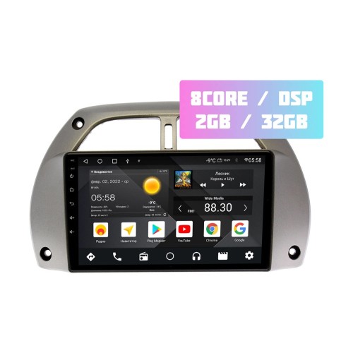 Wide Media MT9277QT-2/32 для Toyota RAV4 2000-2006 на Android 10.0