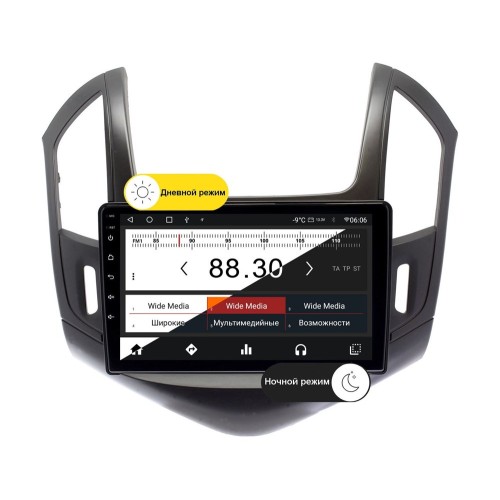 Wide Media MT9285QT-2/32 для Chevrolet Cruze I 2012-2015 на Android 10.0