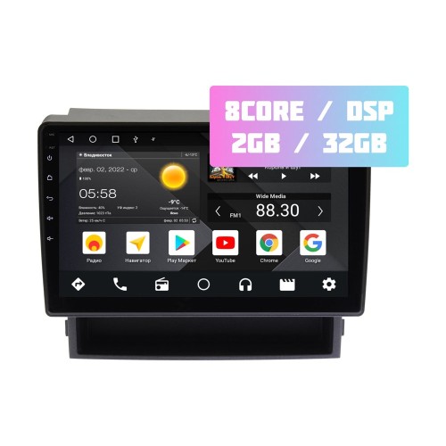 Wide Media MT1168QT-2/32 для Toyota Alphard II 2008-2014 Тип2 на Android 10.0