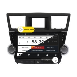 Wide Media MT1179QT-2/32 для Toyota Highlander (U40) 2007-2013 (для авто с усил., тип 3) на Android 10.0