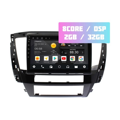 Wide Media MT1214QT-2/32 для Mitsubishi Pajero Sport III 2020+ на Android 10.0