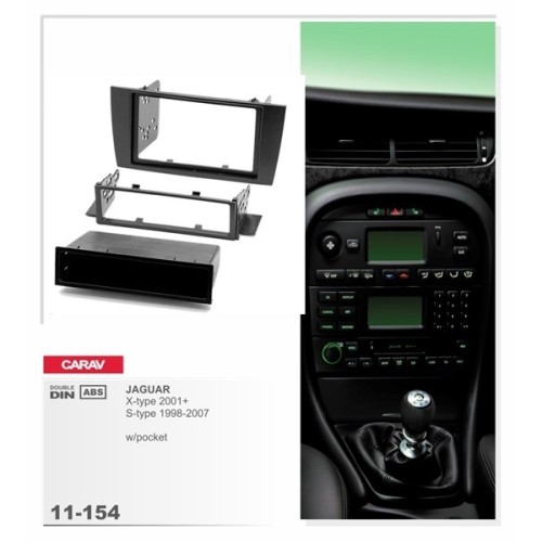 Переходная рамка CARAV 11-154/Intro 99-9501A (JAGUAR X-type 2001+, S-type 1998-2007)