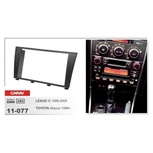 Переходная рамка CARAV 11-077/Incar RLS-IS01 (LEXUS IS 1999-2005, TOYOTA Altezza 1998+)
