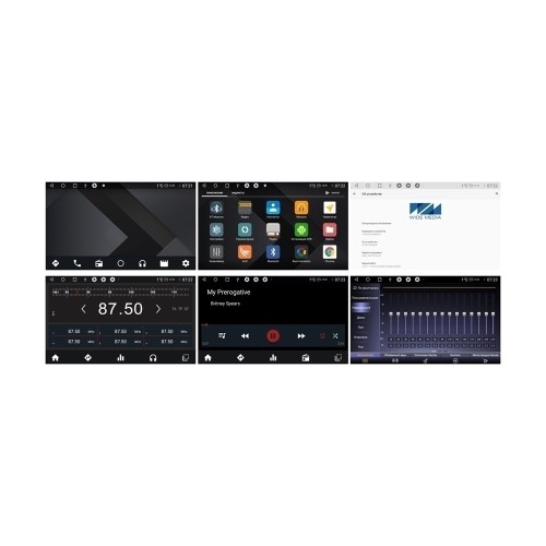 Wide Media MT9522QT-2/32 для Land Rover Discovery 3 2004-2009 (для авто без монитора) на Android 10.0