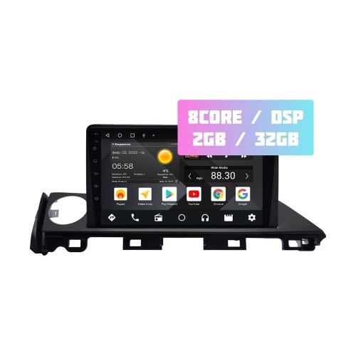 Wide Media MT9666QT-2/32 для Mazda 6 III 2015-2018 на Android 10.0