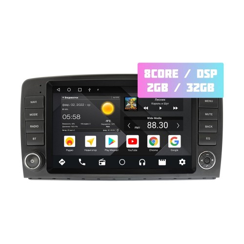 Wide Media MT9718QT-2/32 для Mercedes R-class 2005 - 2011 на Android 10.0