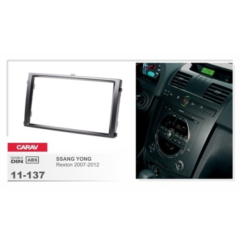 Переходная рамка CARAV 11-137/Incar RSY-N01 (SSANG YONG Rexton 2007+)