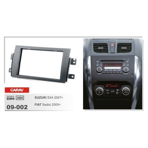 Переходная рамка CARAV 09-002 (Suzuki SX4 2007+ \ Fiat Sedici 2005+)