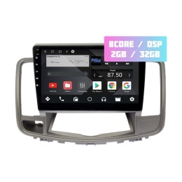 Wide Media MT1312QT-2/32 для Nissan Teana II 2008-2013 (для авто с цветным монитором) на Android 10.0