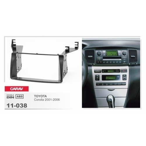 Переходная рамка CARAV 11-038/ Intro 11-038 (Toyota Corolla 2001-2006)