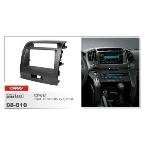 Переходная рамка CARAV 08-010/Incar RTY-N37 (Toyota Land Cruiser 200 v8 2008+)