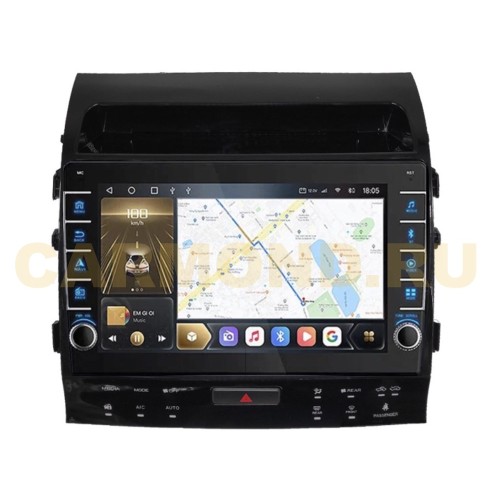 Штатная магнитола CarMedia OL-1620-2-D (с кнопками) для Toyota LC 200 2007-2015 top на Android 10.0
