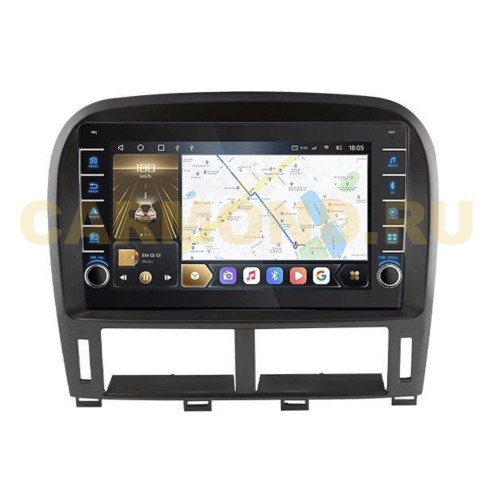 Штатная магнитола CarMedia OL-9563-2-Q (с кнопками) для Lexus LS 430 III 2000-2006 HIGH на Android 10.0