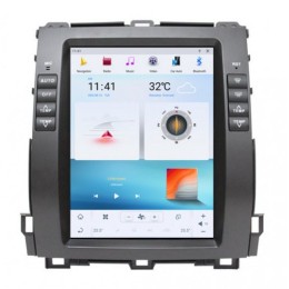 CarMedia ZF-1116L-Q6 Tesla-Style для Toyota LC Prado 120 2002-2009 на Android 11.0