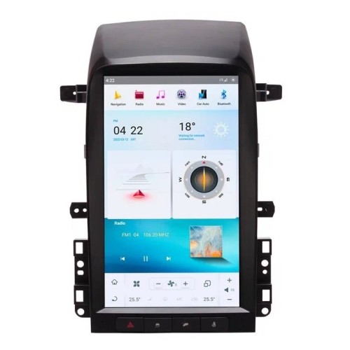 Магнитола Тесла CarMedia ZF-1812-Q6 для CHEVROLET CAPTIVA 2006-2011 на Android 11.0
