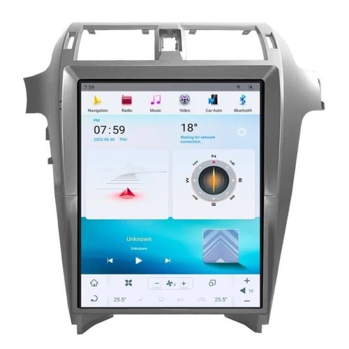 Магнитола Тесла CarMedia ZF-1815-Q6 Tesla-Style для Lexus GX 400/460 2010-2019 на Android 11.0
