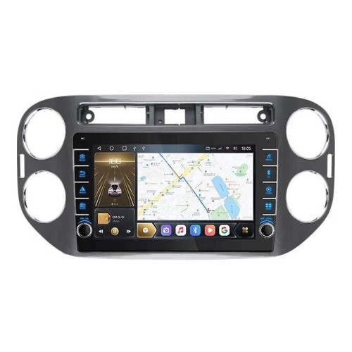 Штатная магнитола CarMedia OL-9908-2-F (с кнопками) для Volkswagen Tiguan 2007-2016 на Android 10.0