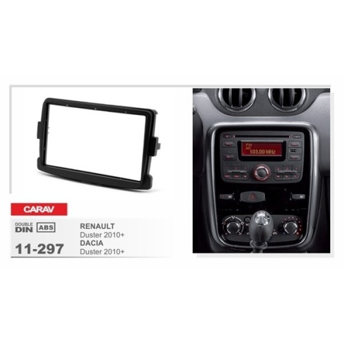 Переходная рамка CARAV 11-297/Incar RFR-N16 (RENAULT Duster 2010+ / DACIA Duster 2010+)
