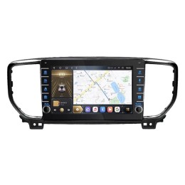 CarMedia OL-9780-2-D (с кнопками) для Kia Sportage IV 2018-2022 черная на Android 10.0